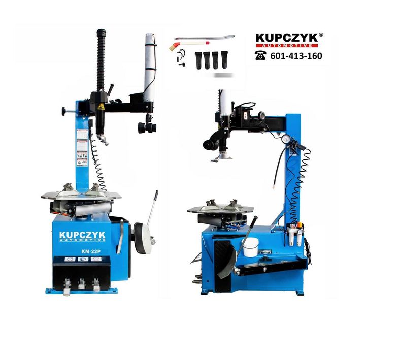 Montażownica do kół wymiany opon KM-22P Ramię Runflat Kupczyk