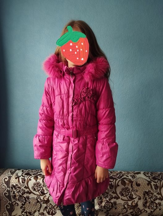 Куртка,пальто зимове Donilo 7-9 р.