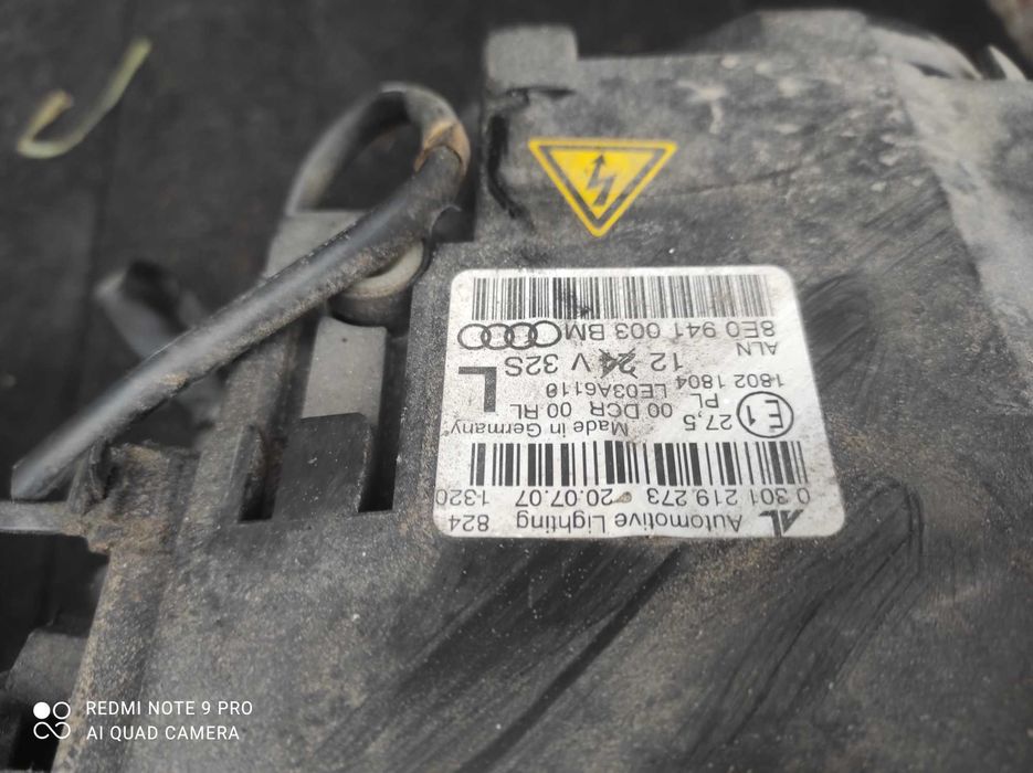 Audi a4 b7 lampy Xenon gwarancja kompletny oryginał