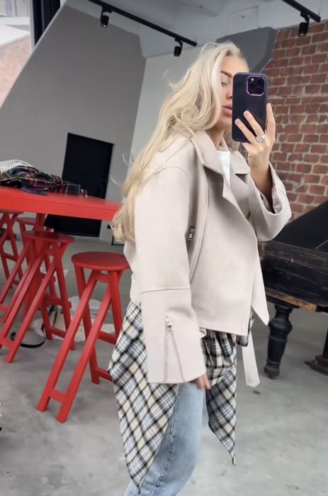 Косуха пальто A A Nushina oversize