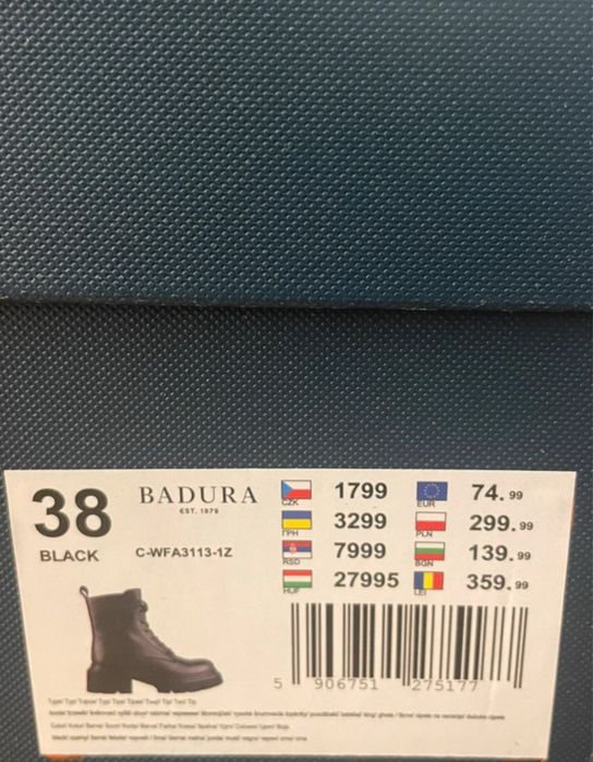 Buty Trzewik Badura
