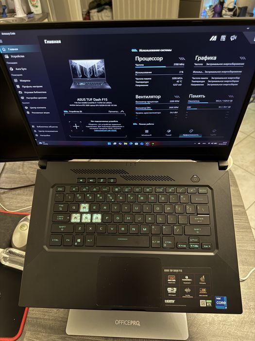 ASUS TUF Dash F15 | i7-11370H | RTX 3060 | 40GB RAM | 1.5TB SSD