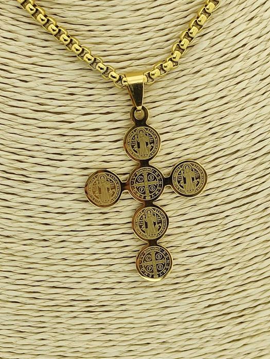 Fio Cruz de São Bento em Aço