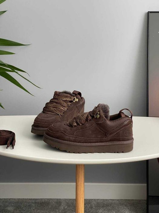 Уггі UGG Lowmel Sneaker Chocolate premium угги