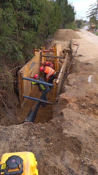 Prace instalacyjne, przyłącza i sieci wodno-kanalizacyjne, instalacje