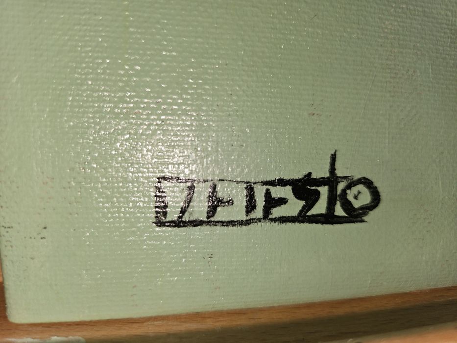 V BTS quadro pintura à mão