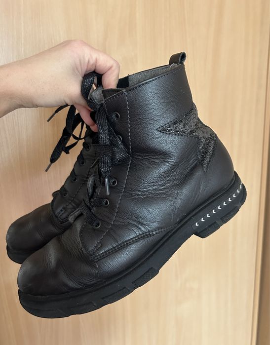 Черевики шкіряні Котофей 37 розмір. Черевики Tutubi ортопедичні 34