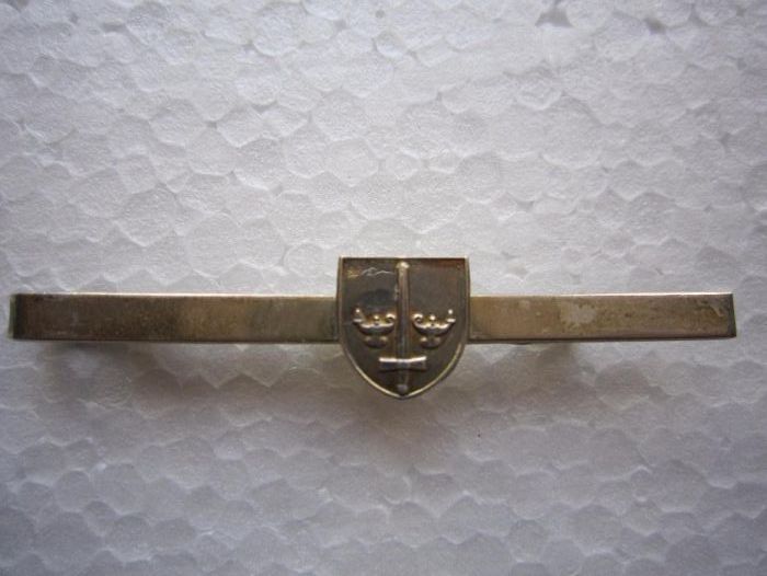 Alfinete gravata em prata - GNR Escola da Guarda