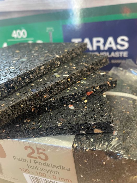 SPAX Podkładki 8mm Pod Legar Balkon Taras 25SZT ecowoodpolska