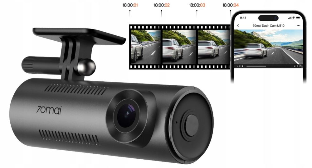 Kamera Kamerka Samochodowa Wideorejestrator Rejestrator Jazdy do Auta