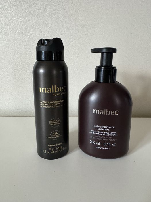 Produtos linha Malbec