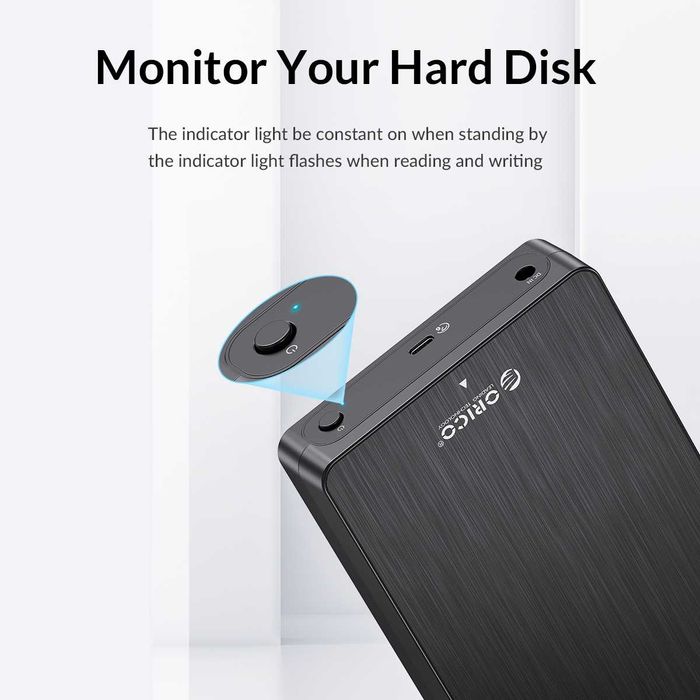 Корпус Orico HM35C3 SATA 6Gbps зовнішня кишеня 3.5 Type C