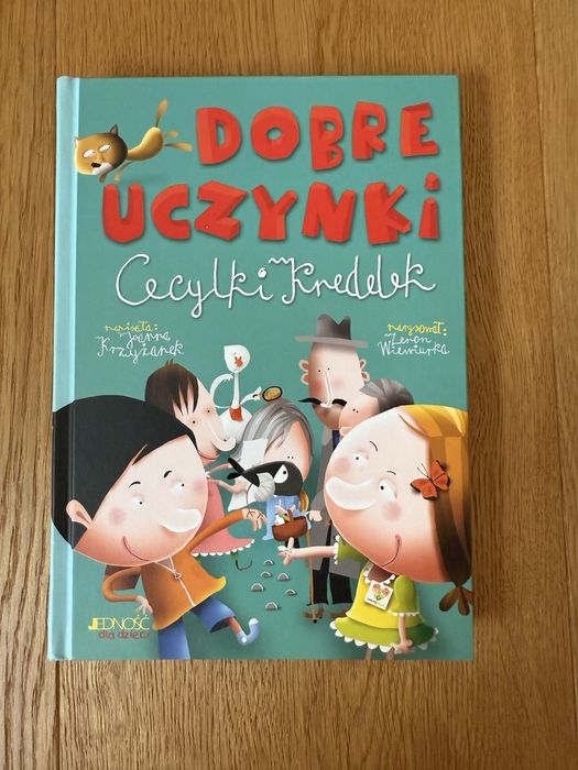 Książka laktura Dobre uczynki Cecylki Knedelek