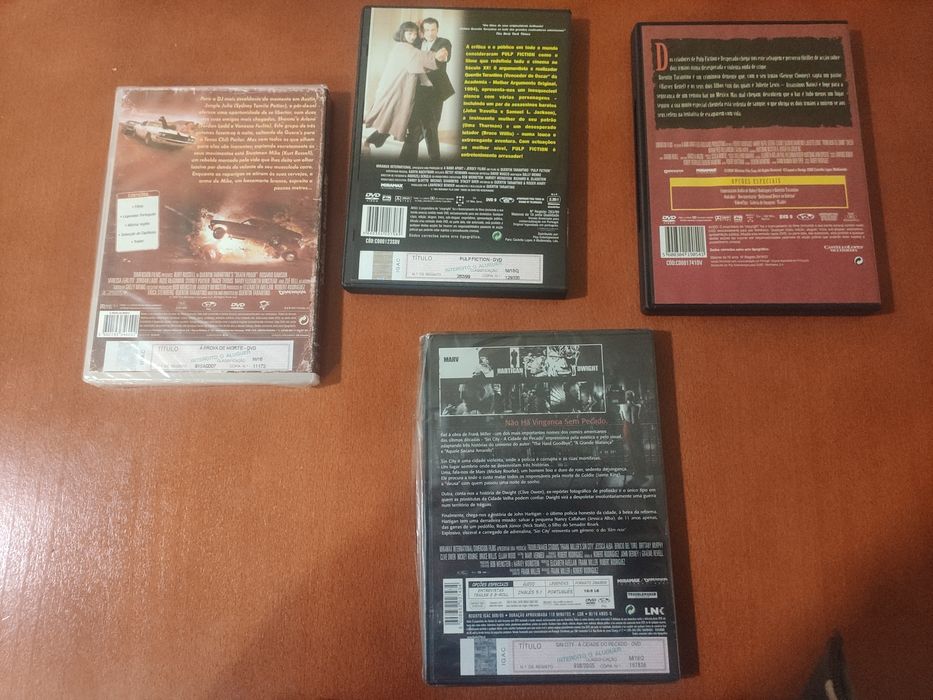 Conjunto de filmes Tarantino