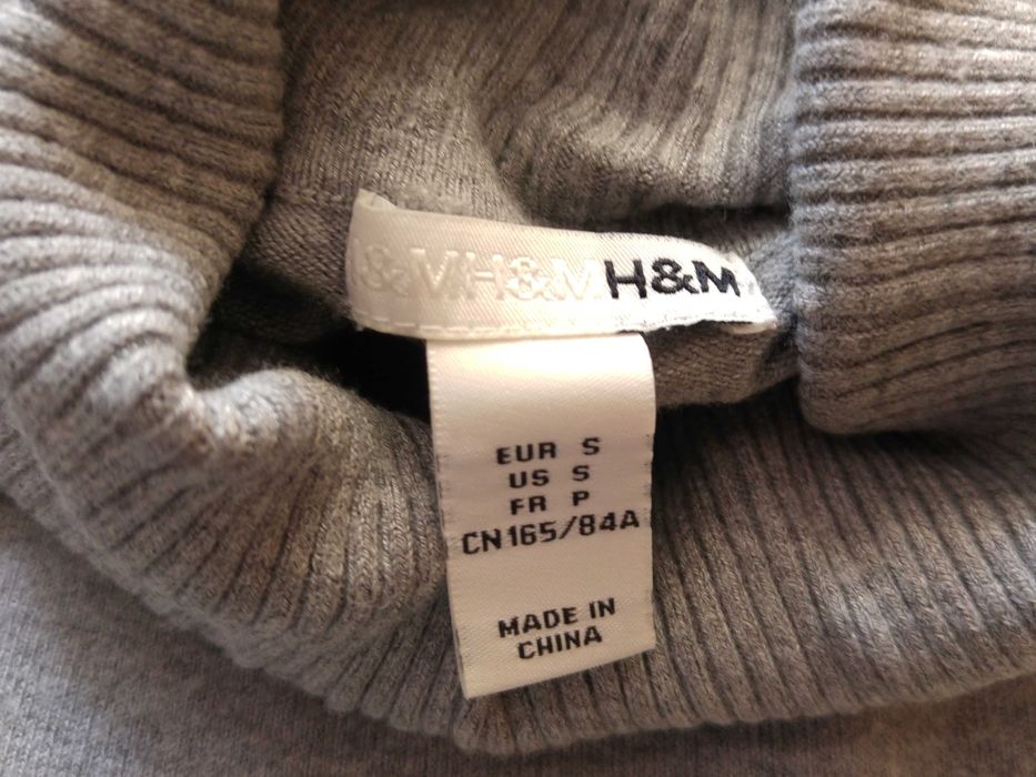 Golf damski szary H&M