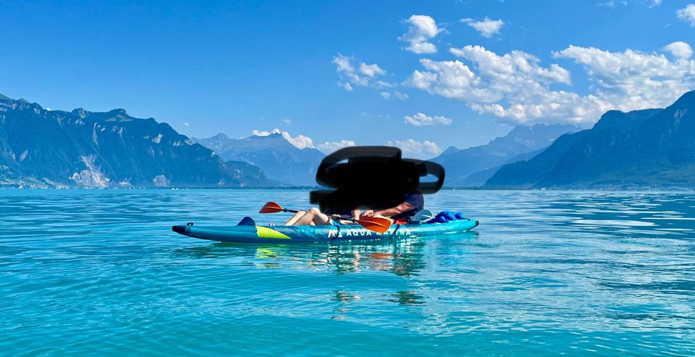 Kajak dmuchany dwuosobowy Aqua Marina