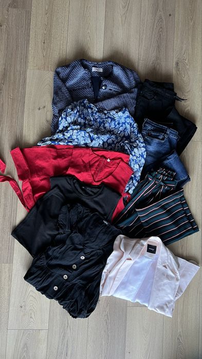 Paczka zestaw ubran damskich S/M