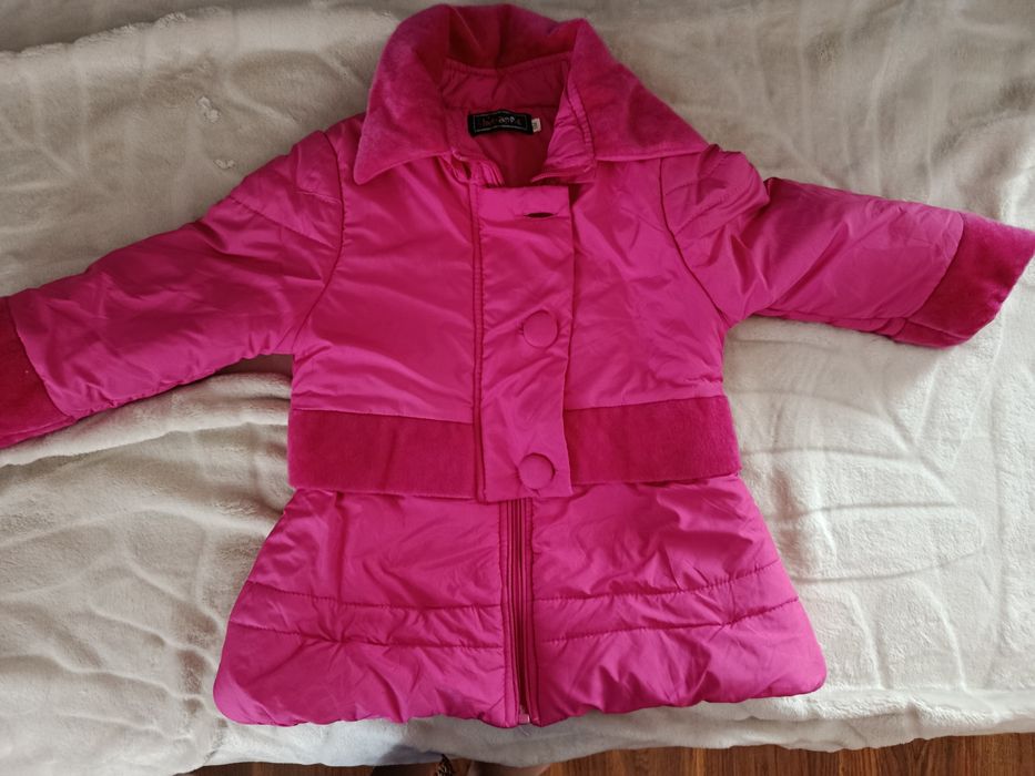 Куртка на дівчинку 86-92 см