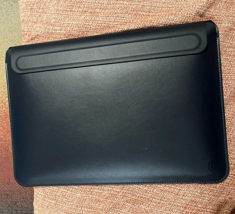 Чехол - папка для Макбука WiWU MacBook Air 13 M2 ультратонкий кожаный для ноутбука