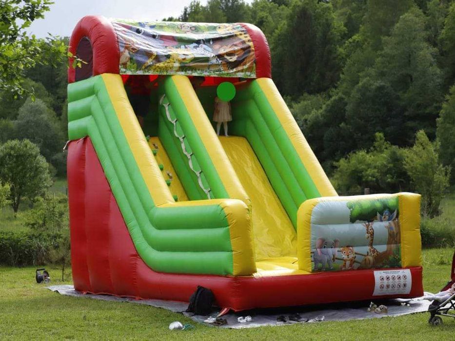 Dmuchana zjeżdżalnia dmuchaniec