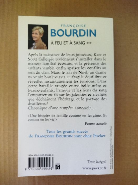 Livro francês "Françoise Bourdin"