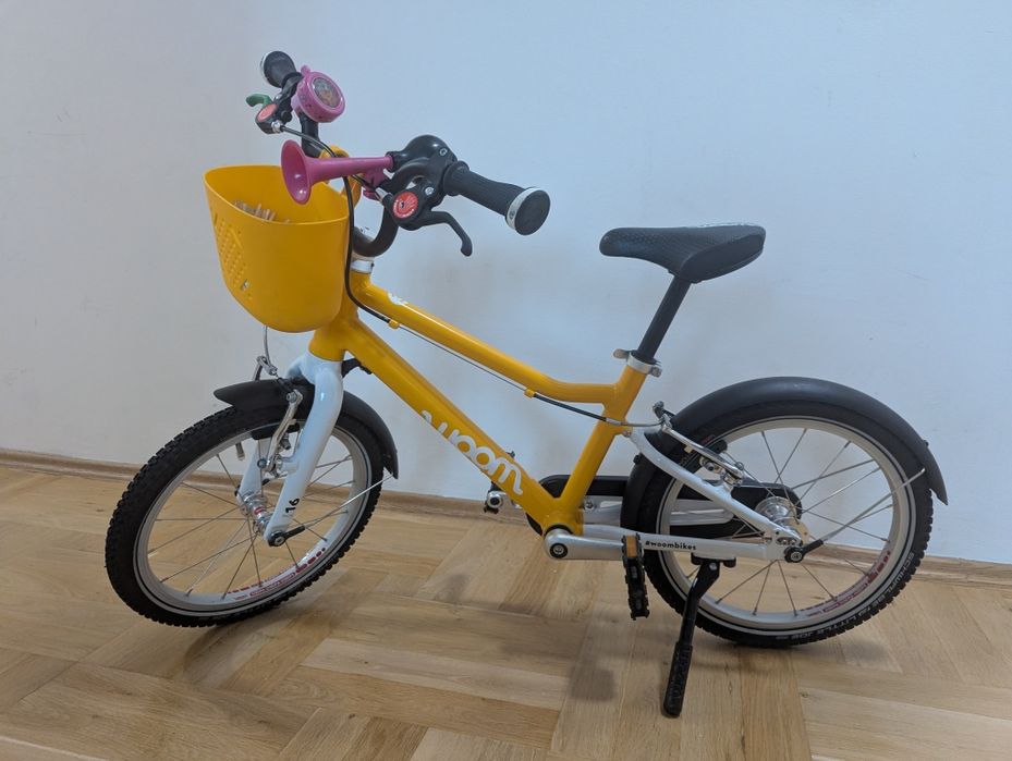 Rower Woom 3 żółty