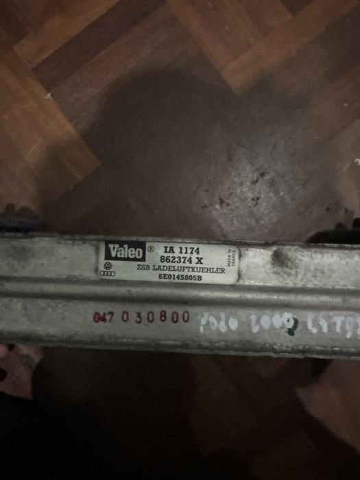 Intercooler polo 2000 1.4 tdi 6n2/ vw seat audi 1.4 tdi