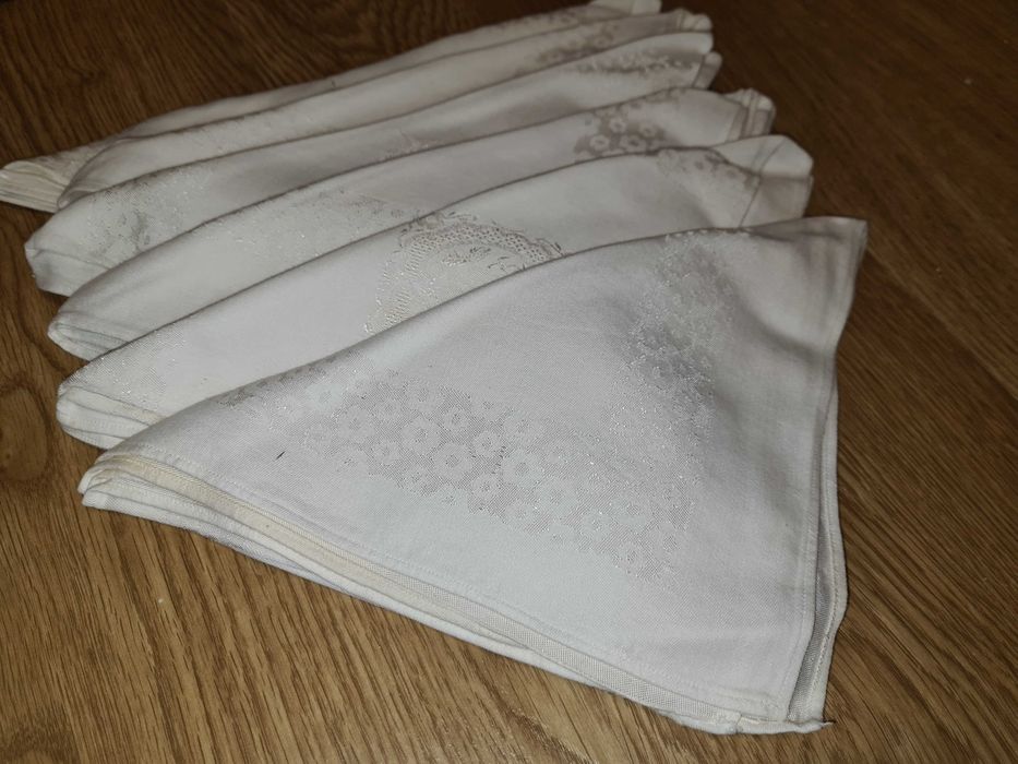 Toalhas, Naprons e Guardanapos antigos bordados