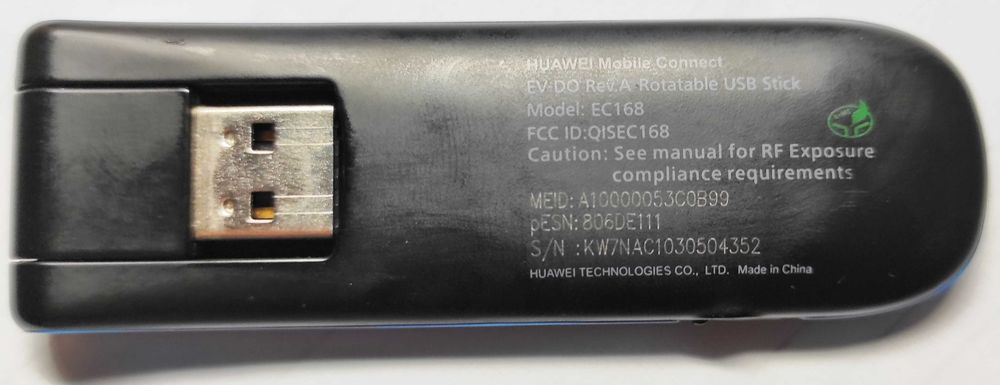USB швидкісний модем Huawei EC168