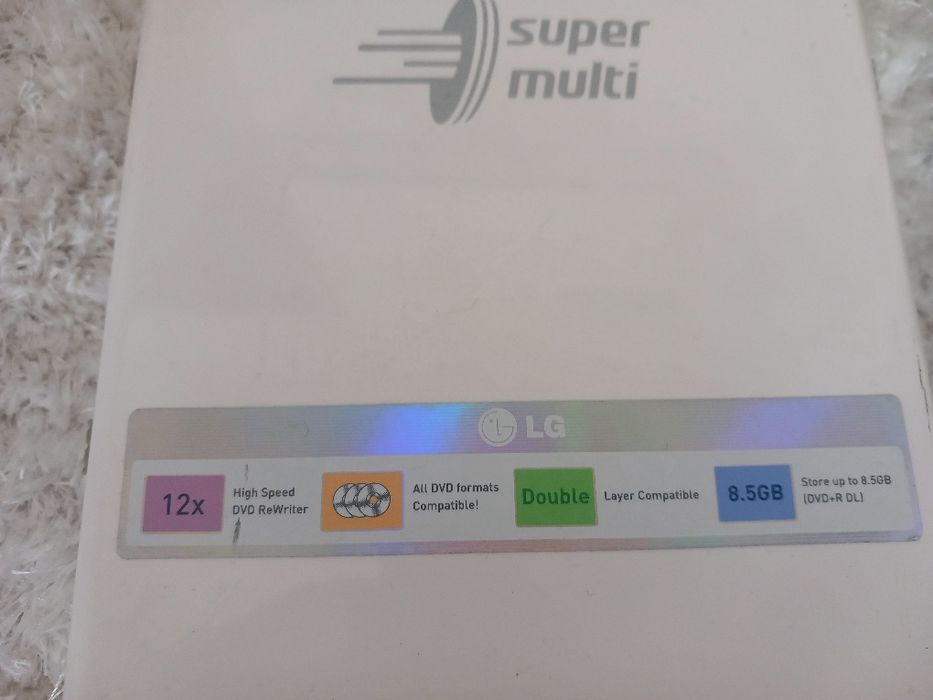 Lg  Leitor /gravador DVD  externo