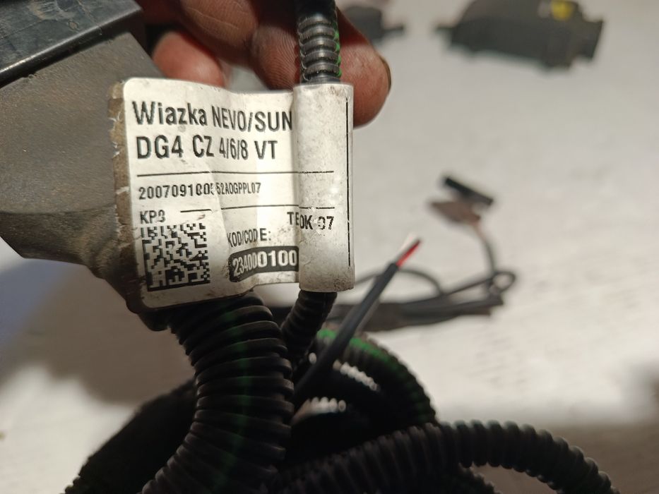 Wiązka elektryczna sekwencja LPG KME NEVO SUN