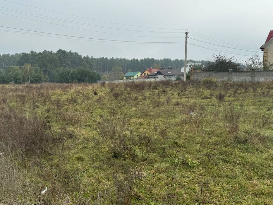 Продам ділянку 25 сот Кустин, поруч ліс