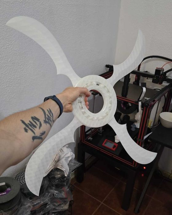 Impressão 3D - Demon Wind Shuriken Naruto (sistema que permite girar)