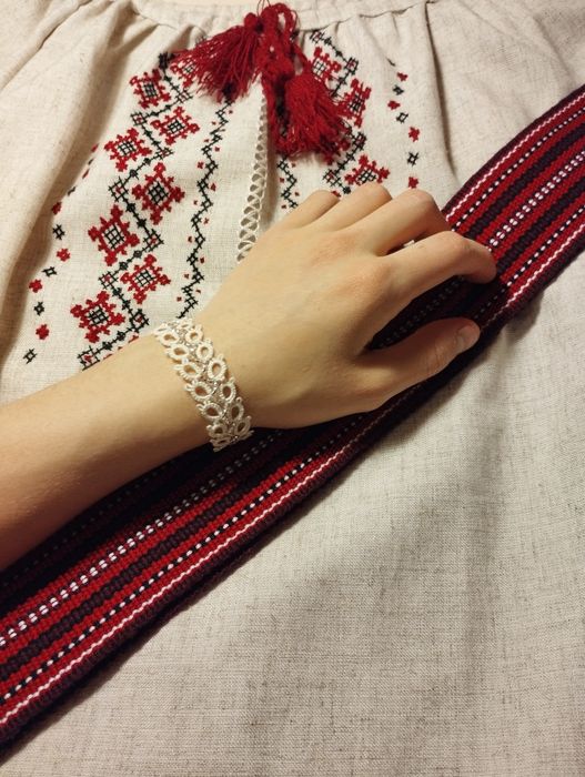 Патріотичний браслет колосок. Біжутерія. Українське. Під вишиванку