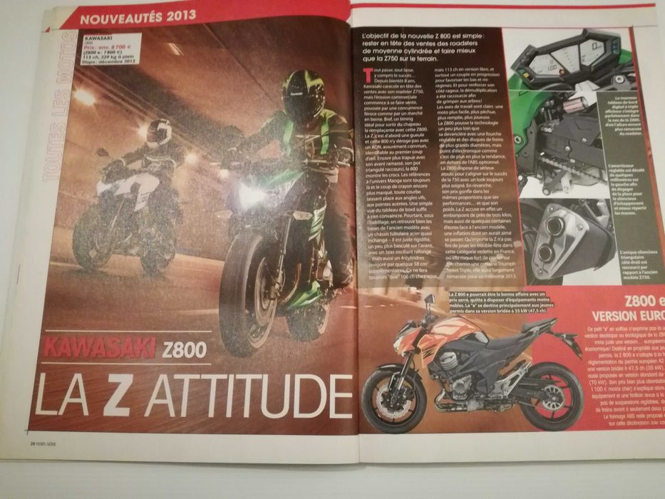 Revista Toutes Le Motos 1000 Módeles - Édition 2013