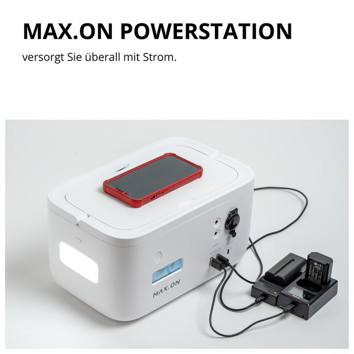 Портативная электростанция MAX.ON PowerStation AR500 473Wh