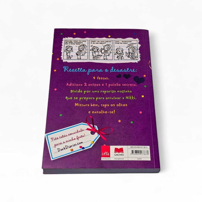 Livro “Diário de uma Totó 2” – Rachel Renée Russell (Como Novo)