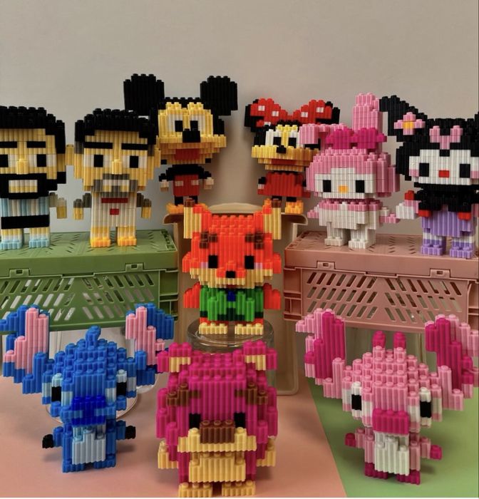 Конструктор Magic Blocks Улюблені Мультгерої (36 видів)