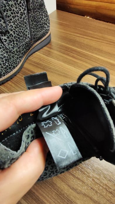 Półbuty Waldlaufer skórzane (38)