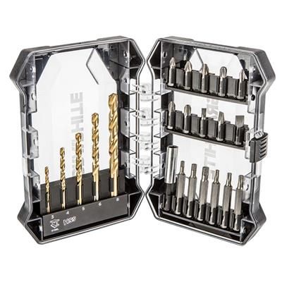 Wiertła do metalu bity zestaw 22szt Graphite