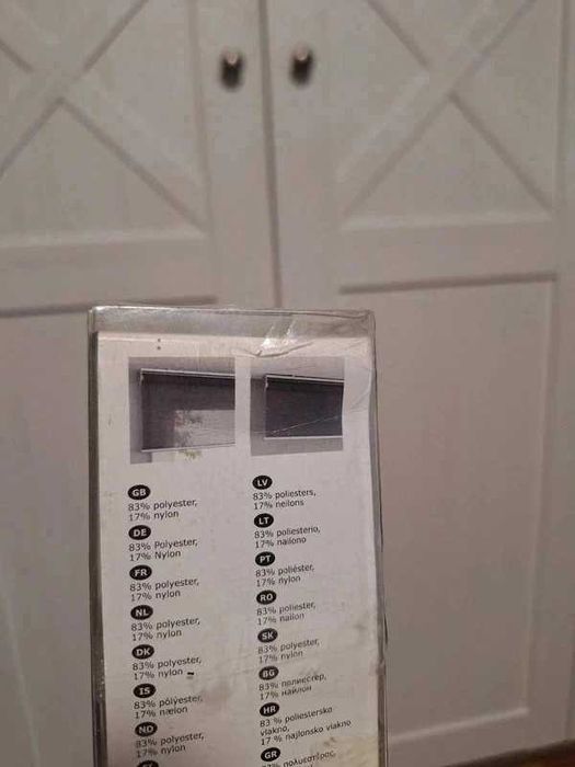 Nowa roleta IKEA Skogsklöver ciemnoszara