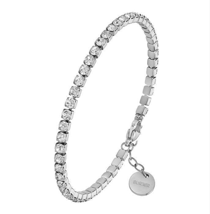 Годинник жіночий  BURKER  Macy Silver  White