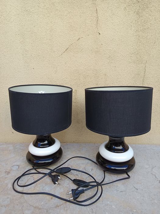 Conjunto candeeiros de mesa cabeceira