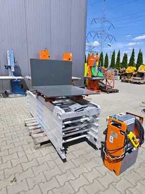 Winda drabina dekarska Geda COMBILIFT 200 12-22m 230V STANDARD Nr.15 wciągarka dachowa segmentowa skośna wyciąg budowlany