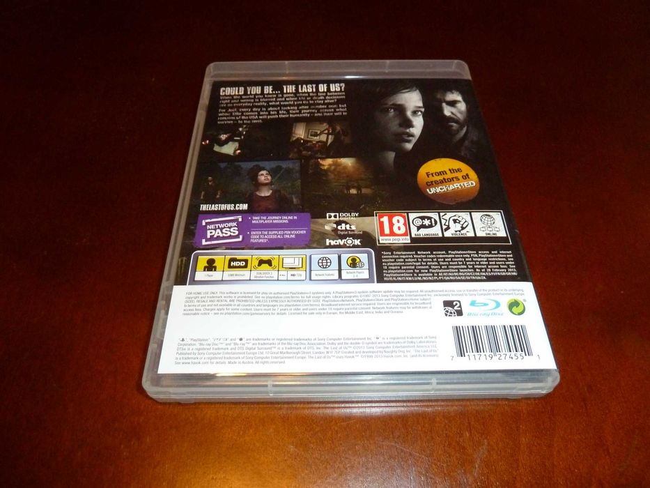 The Last of Us na PS3, jak nowa!