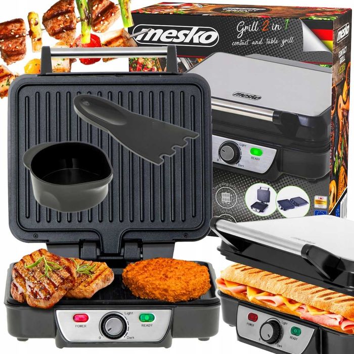 GRILL ELEKTRYCZNY XXL mocny  kontaktowy  *panini* *składany*