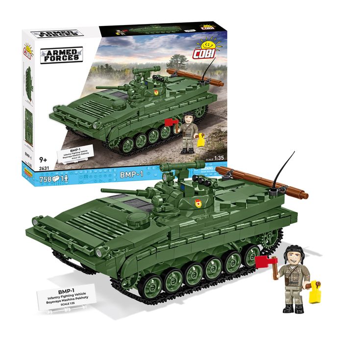 KLOCKI COBI 2631 Radziecki Bojowy Wóz Piechoty BMP-1 758 el.