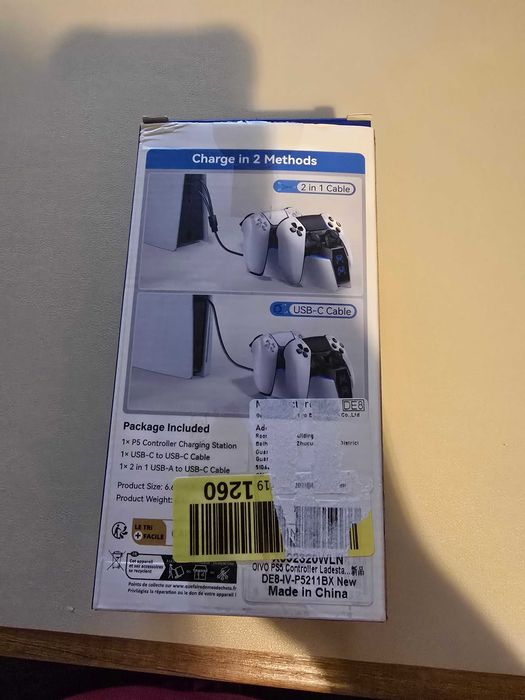 ładowarka na pady ps5