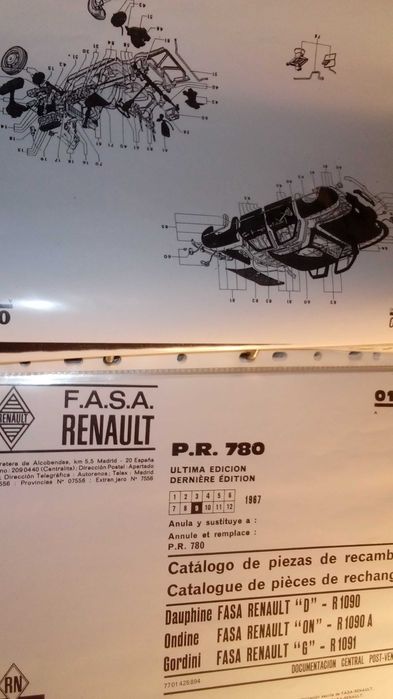 livro de reparação e manutenção renault dauphine