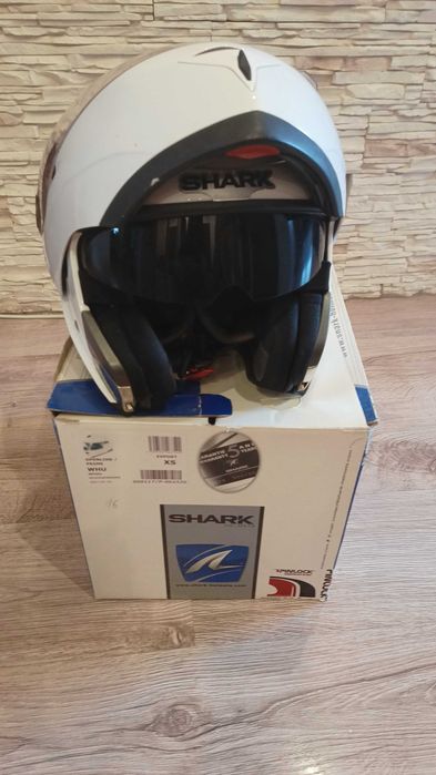 Kask szczękowy SHARK XS (Pinlock)